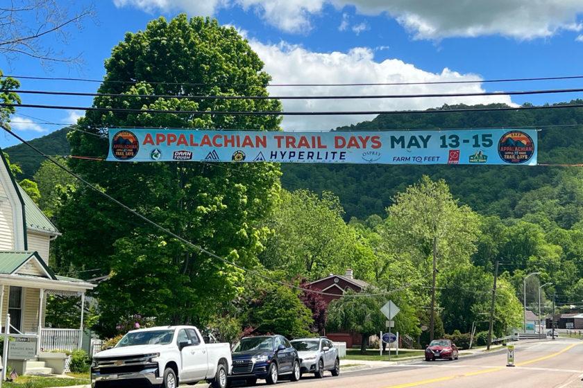 Appalachian Trail Days banner