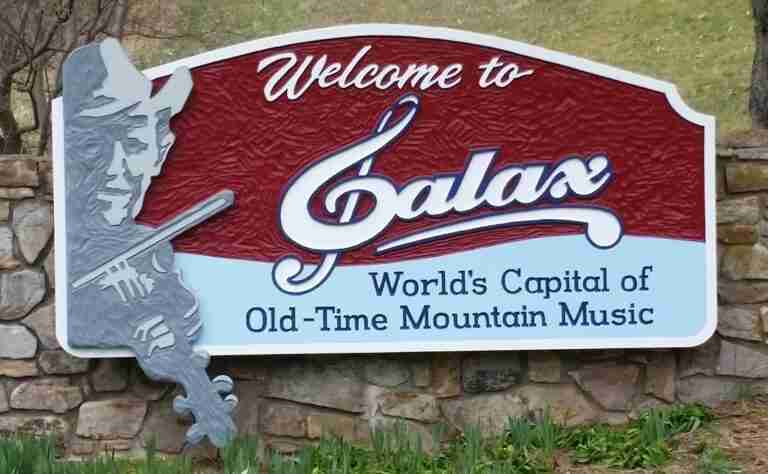 welcome to galax sign