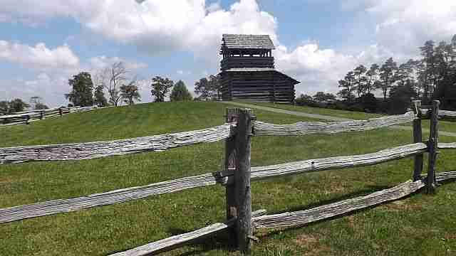 post and rail fence