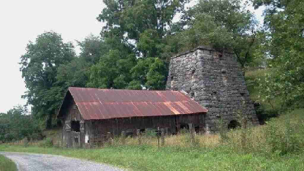 Cripple Creek iron furnace