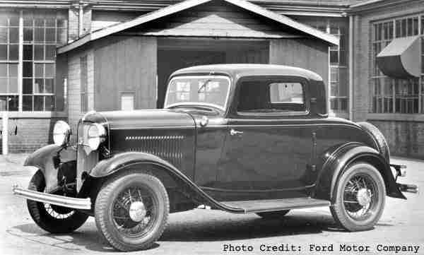 Model A Ford coupe