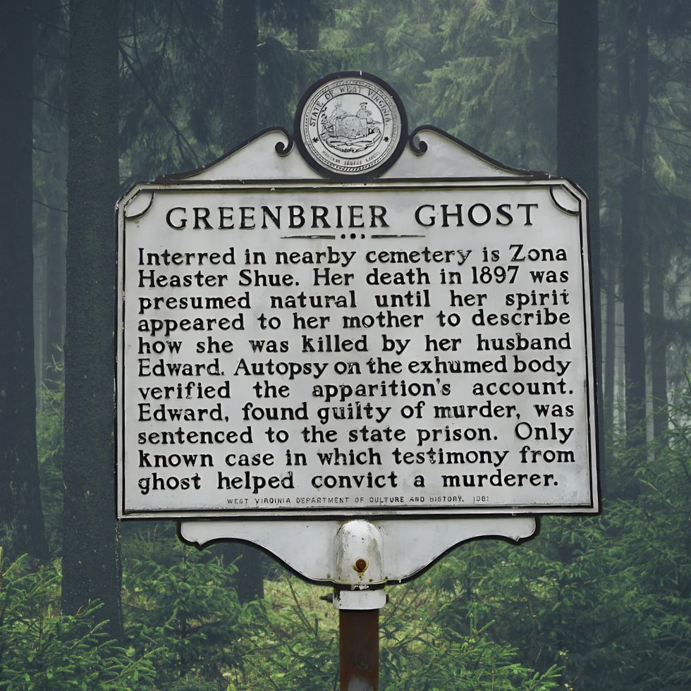 Greenbrier ghost marker