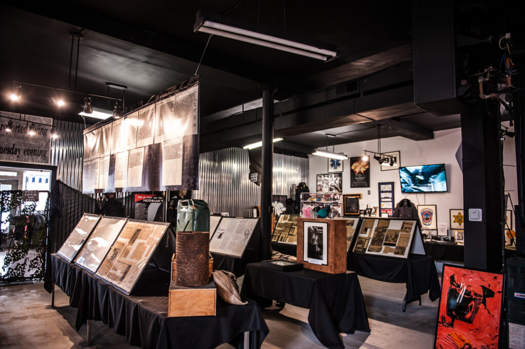 Point Pleasant Mothman Museum interior