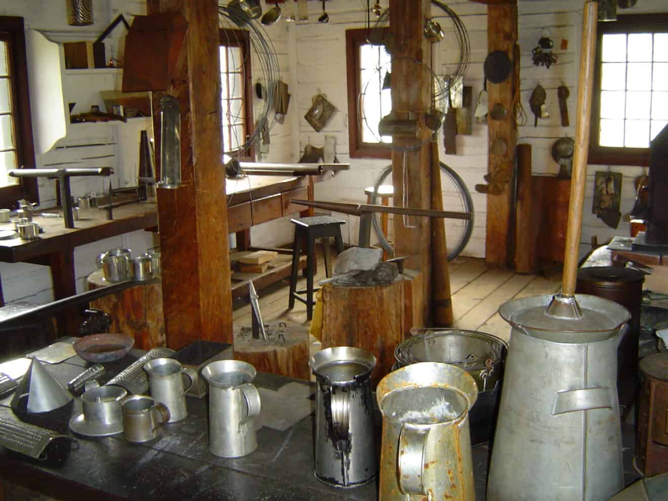 Tinsmith shop