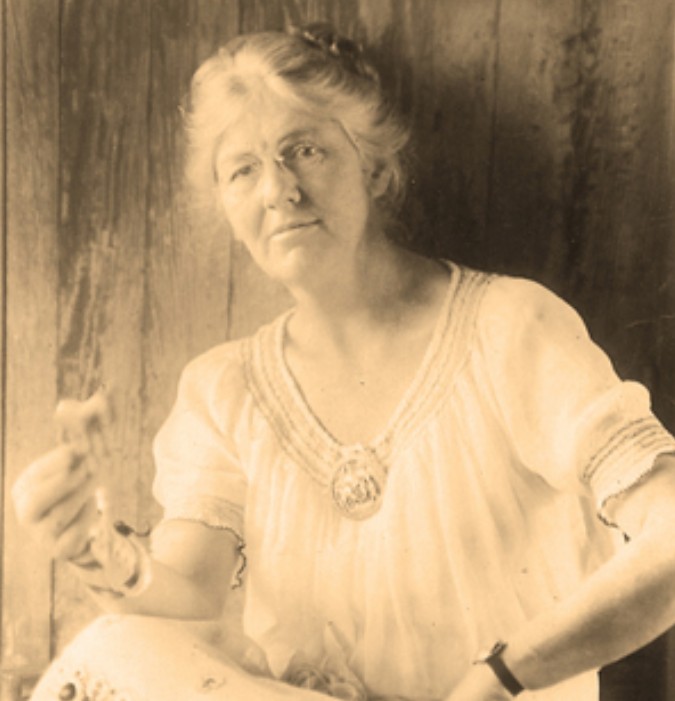 Olive Dame Campbell, an early Appalachian song catcher.