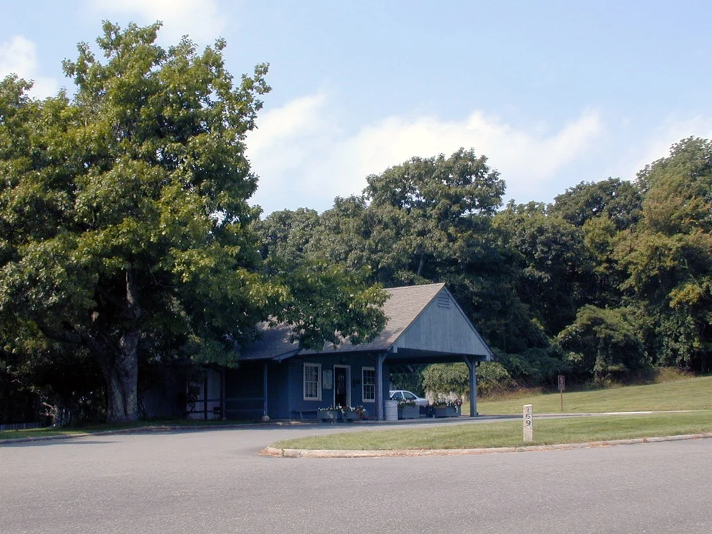 Visitor center at Rocky Knob Recreation Area on the Blue Ridge Parkway
