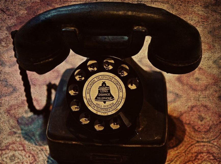 Rotary dial telephone that replaced operator-assisted calling for most local calls.
