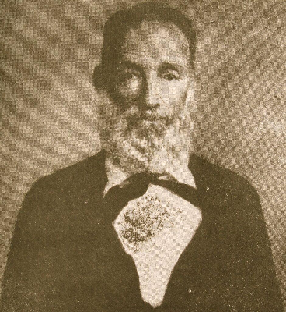 Portrait of Methodist circuit rider Robert Sayers Sheffey associated with the Ivanhoe curse legend